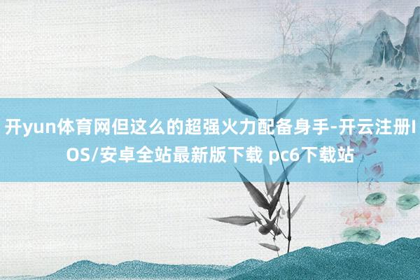 开yun体育网但这么的超强火力配备身手-开云注册IOS/安卓全站最新版下载 pc6下载站